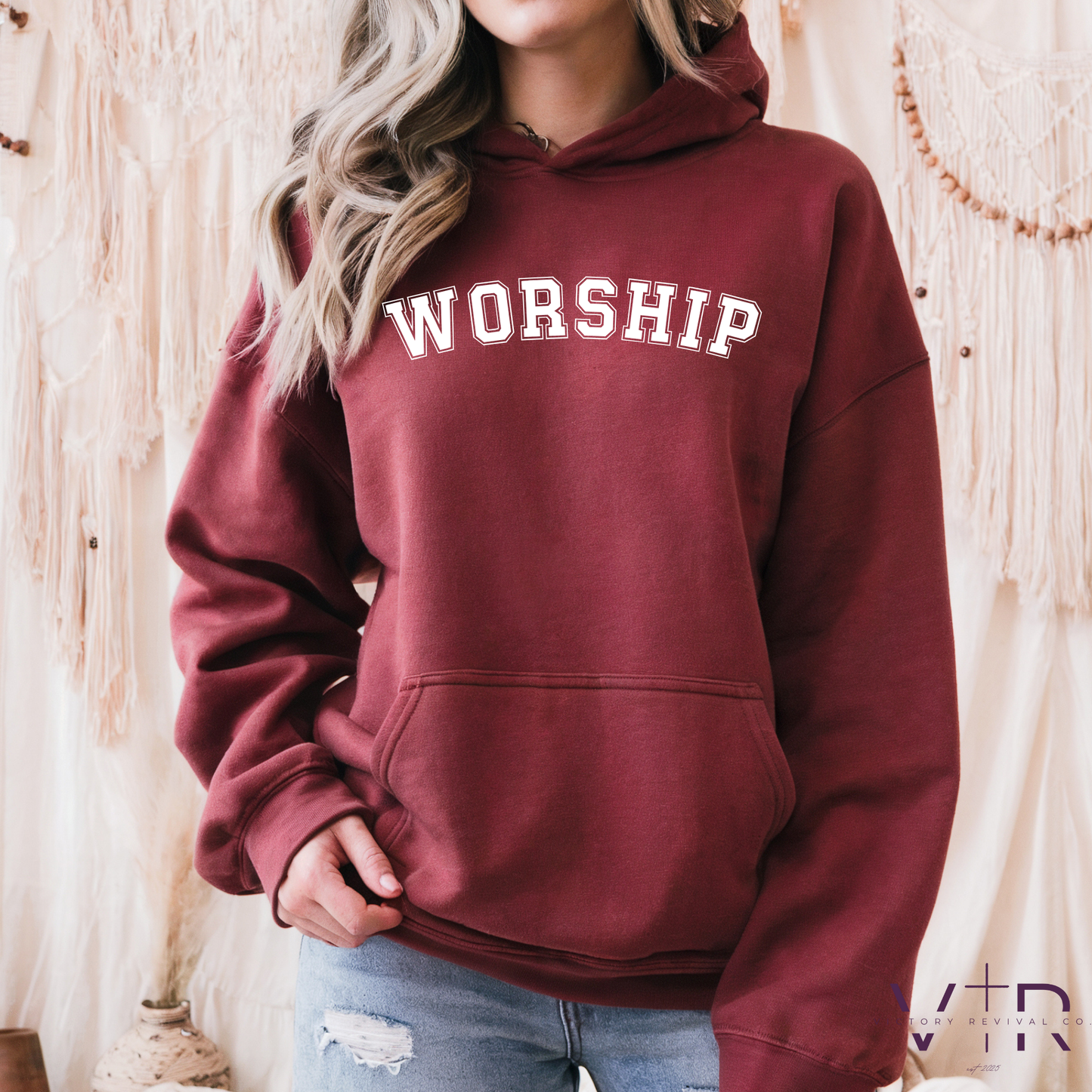 WORSHIP | Christian Tee, Crewneck, or Hoodie