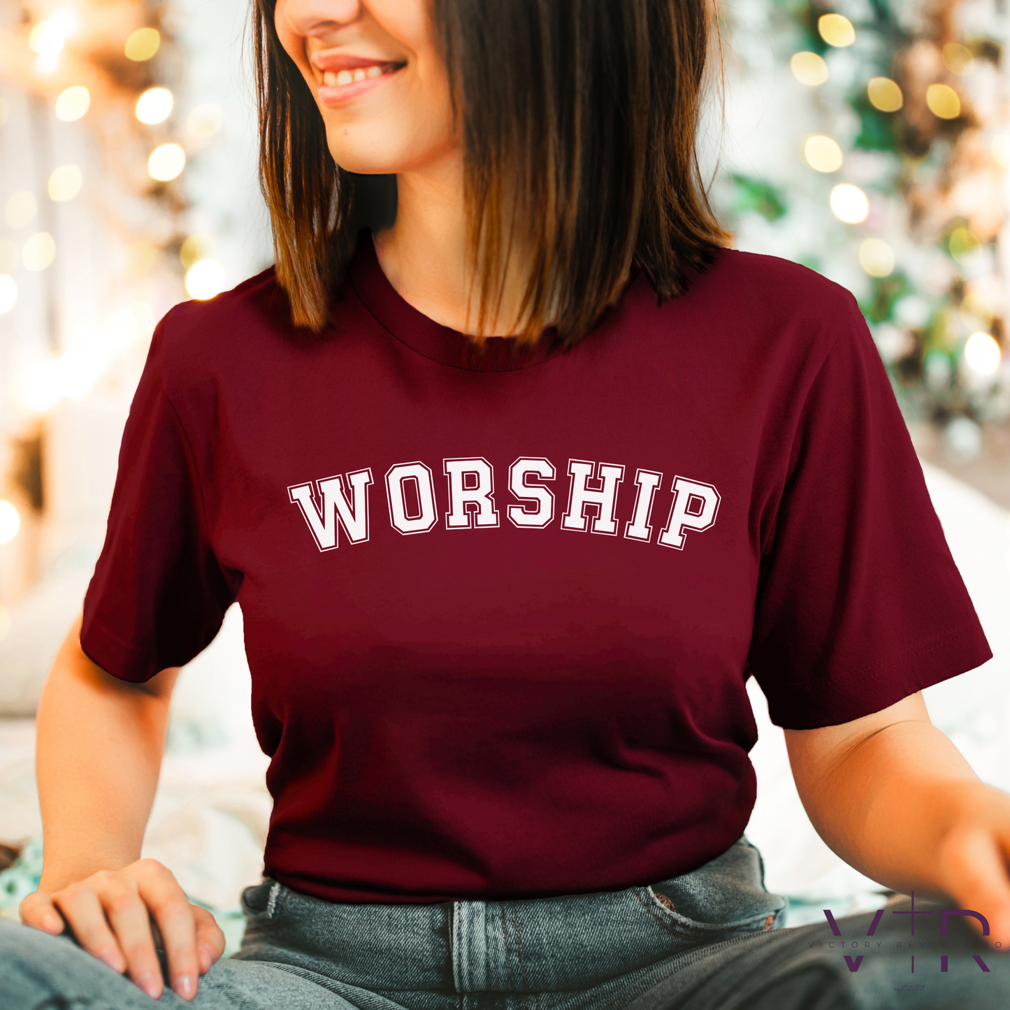 WORSHIP | Christian Tee, Crewneck, or Hoodie