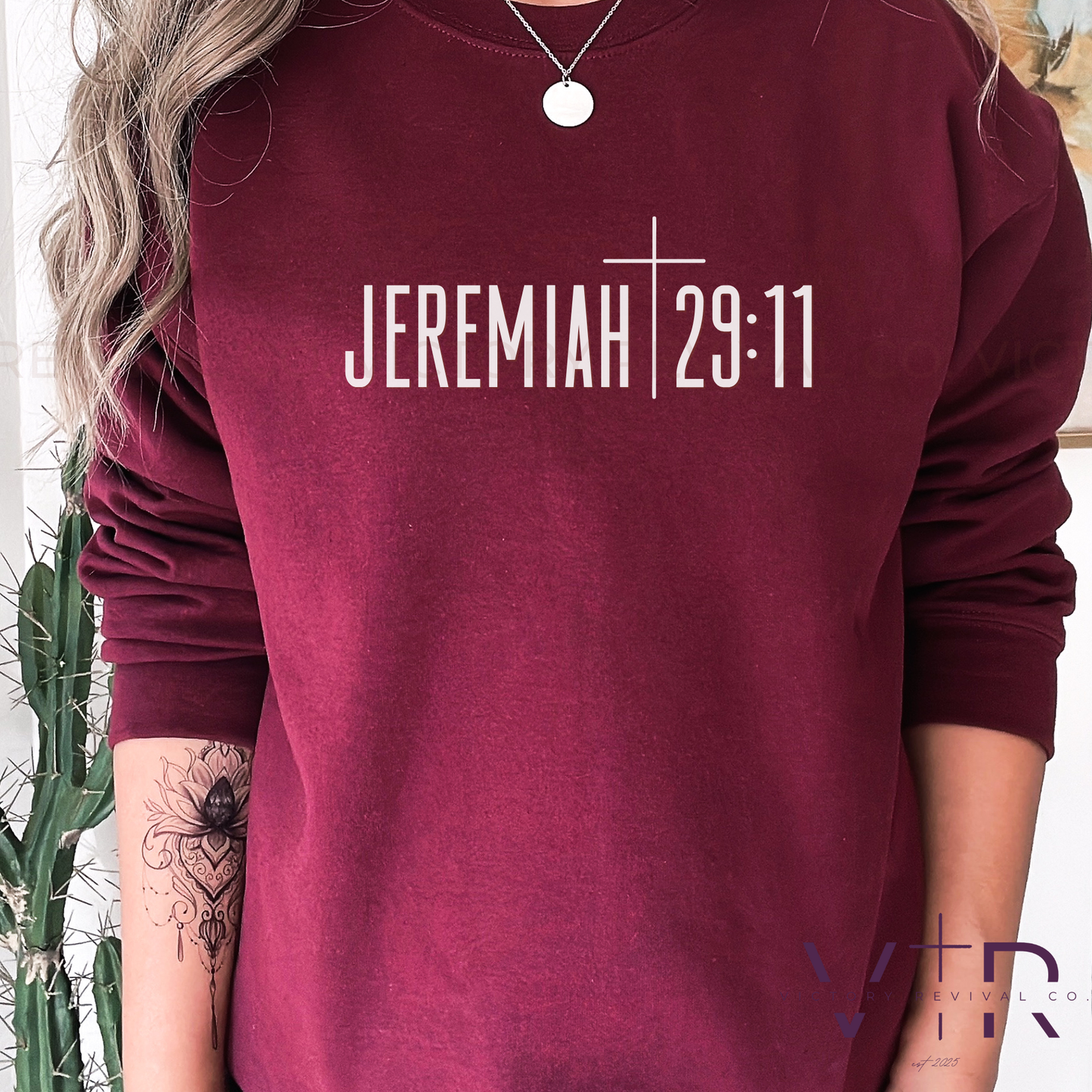 Jeremiah 29:11 Bible Verse Christian Sweatshirt